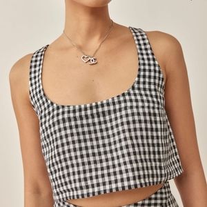 Reformation Adalyn Linen Top